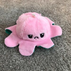 CUTE Octopus Reversible Plush Double-Sided Flip Octopus Soft Toys Mood Octopus